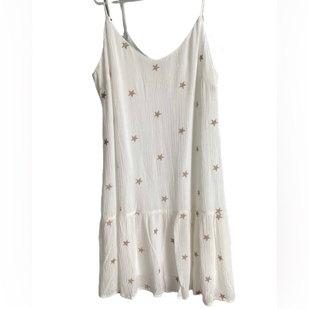 WHITE STAR DRESS